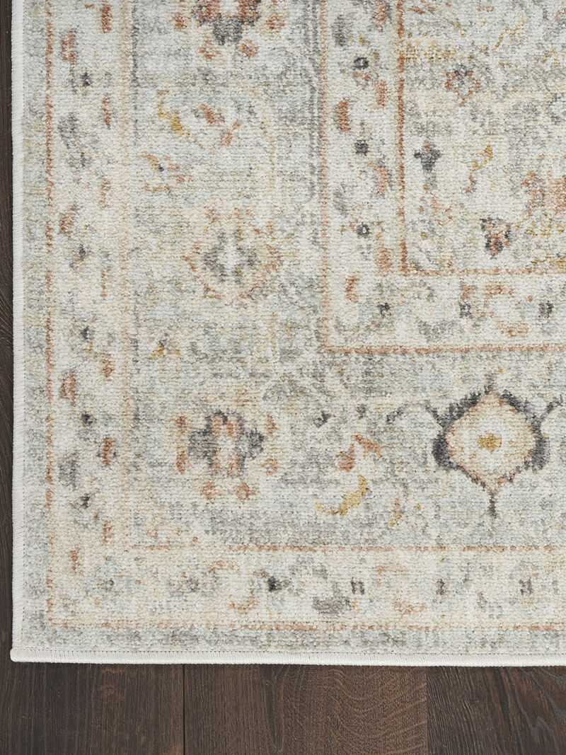 Oushak Home OUS02 Light Gray 2' x 6' Rug image number 3