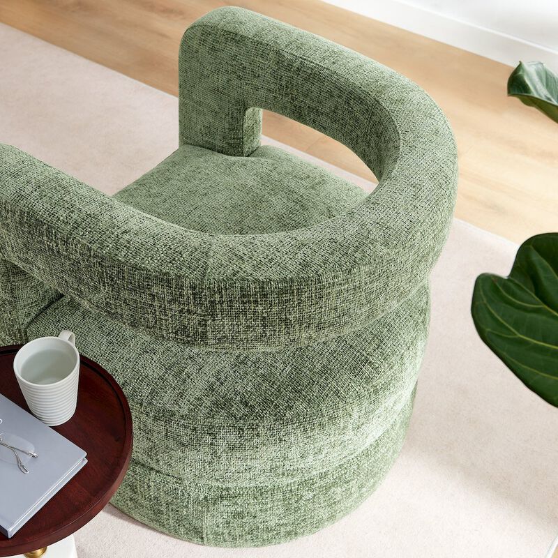 Jaylin Upholstered Chenille Accent Chair image number 8