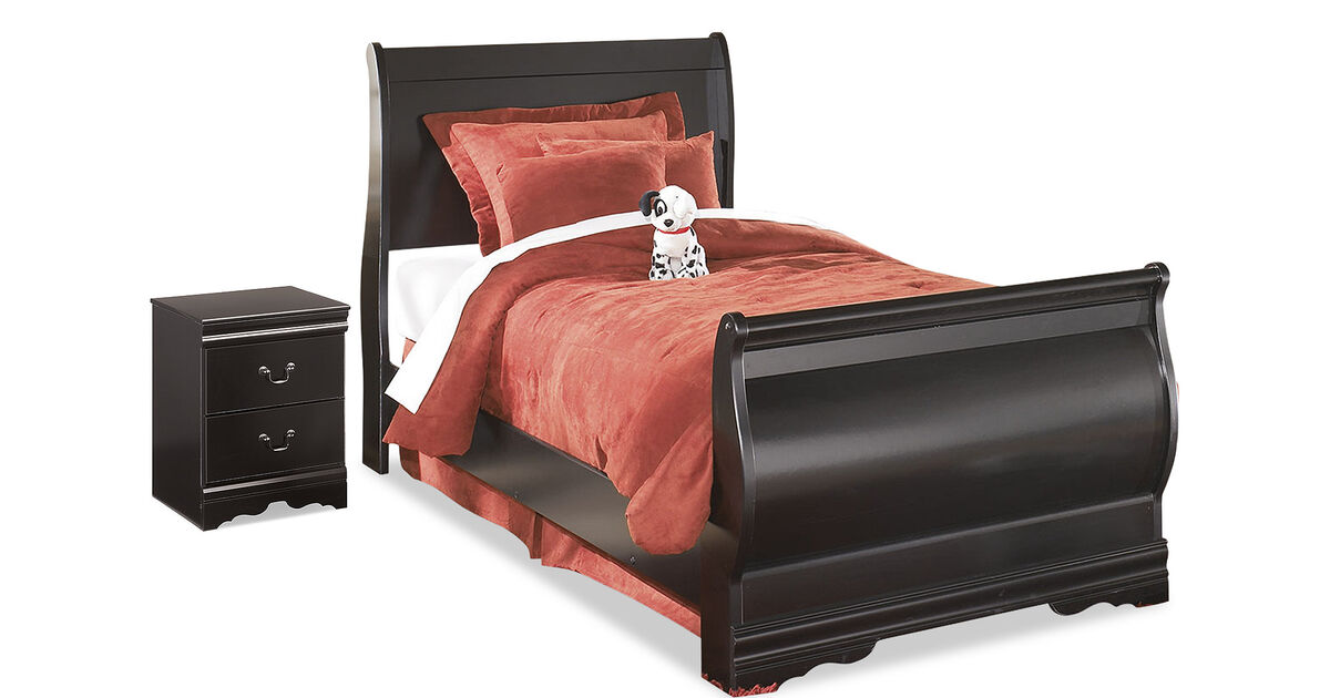 Huey Vineyard Twin 2 Piece Bedroom Set