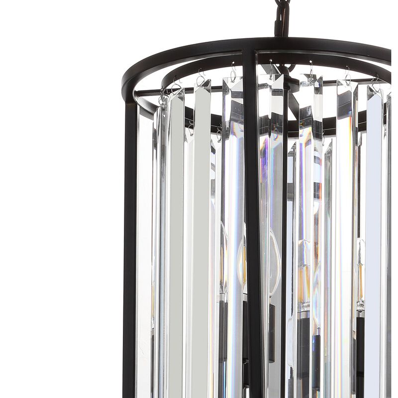 Bevin Metal/Crystal LED Pendant