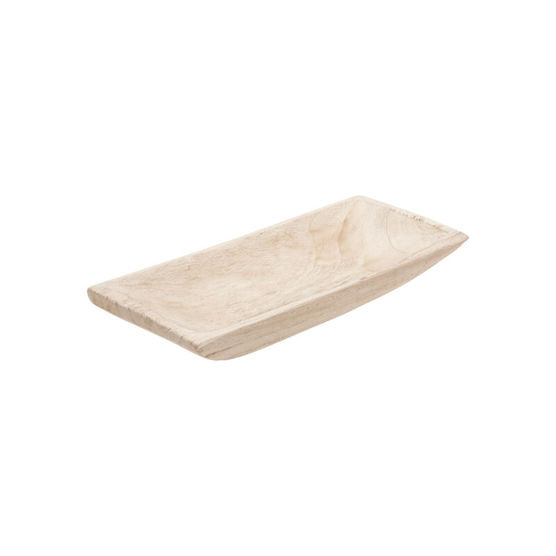 S/2 Wood Rectangular Tray image number 2