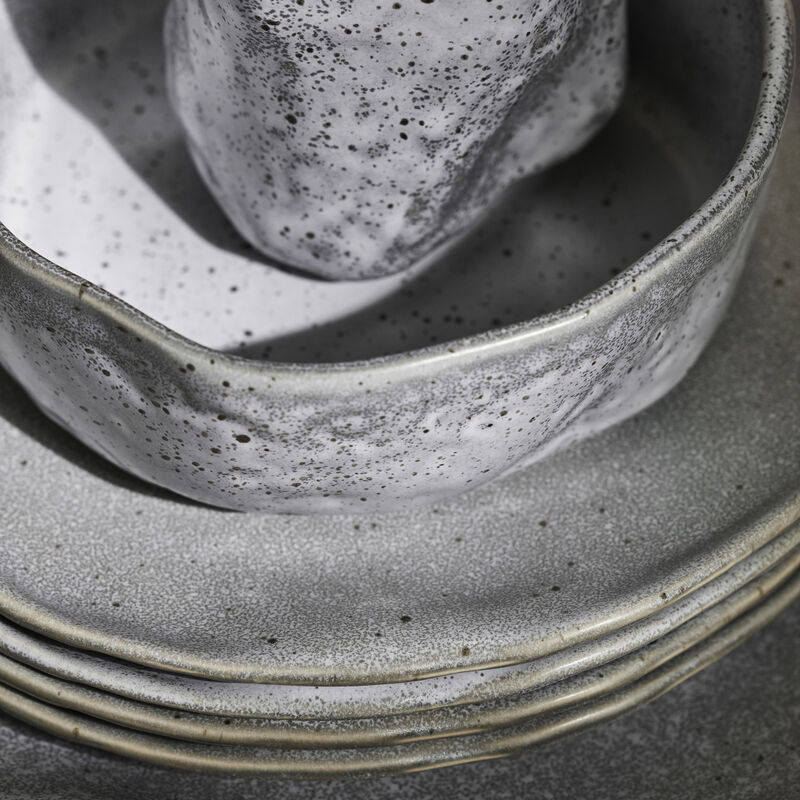 Stone by Mercer Project ATIK Stoneware 32 Piece Dinnerware Set