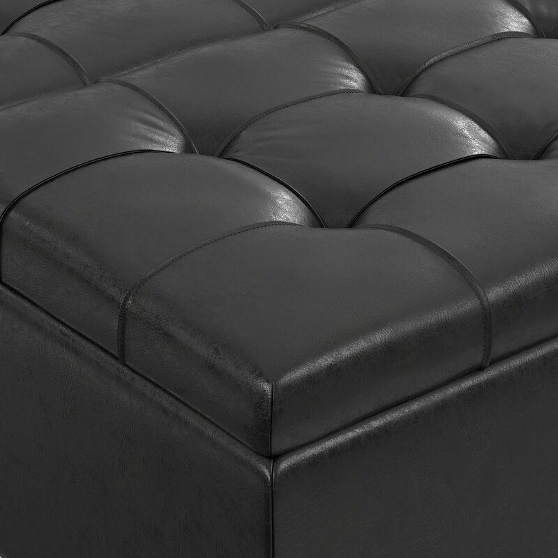 Harrison Transitional Square Coffee Table image number 4
