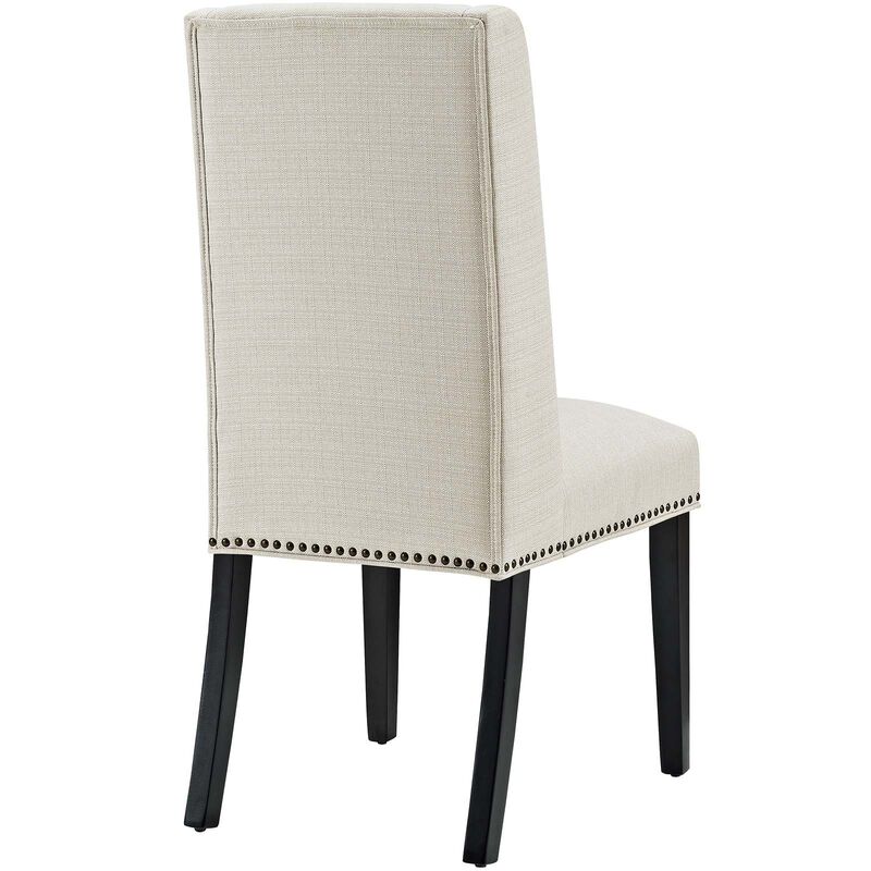 Casafoyer Baron Fabric Dining Chair Set of 2, Beige image number 2