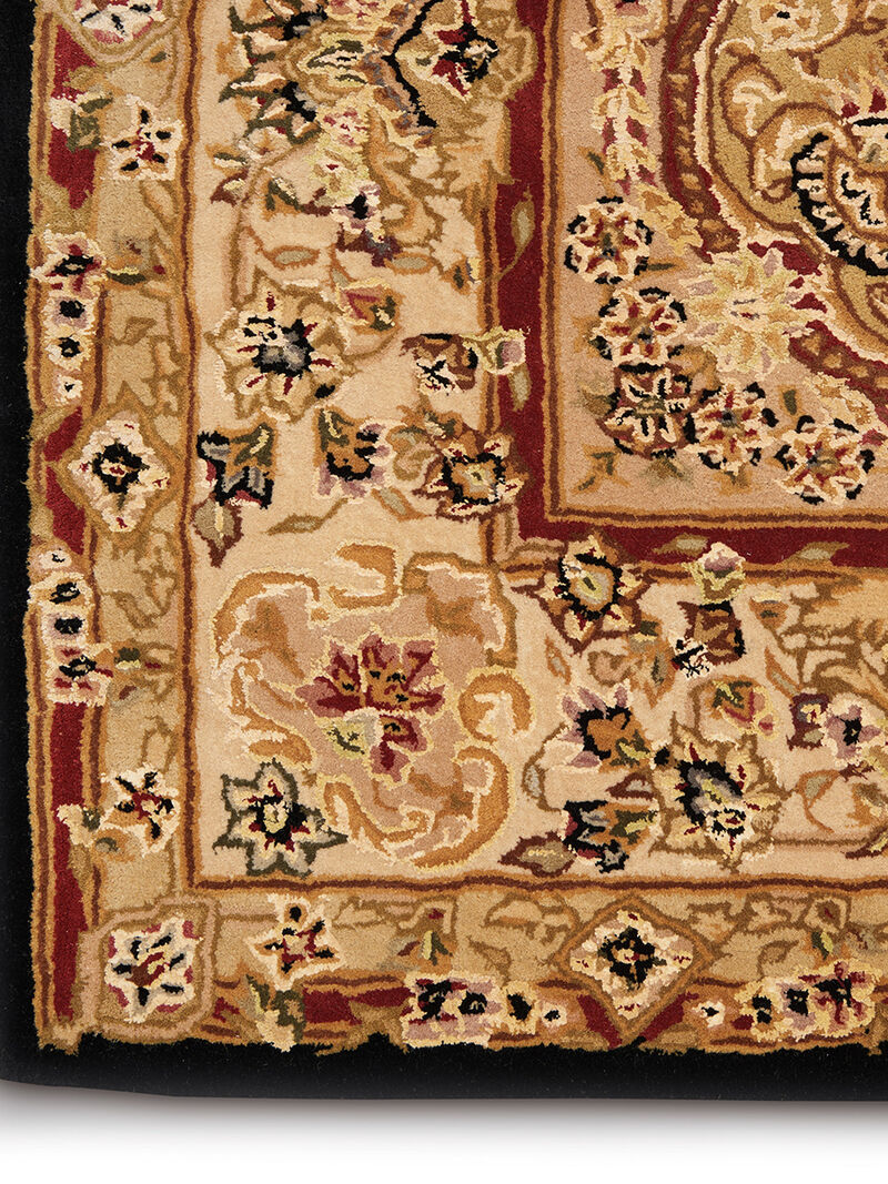 Nourison 2000 2028 Black 7'9" x 9'9" Rug image number 4