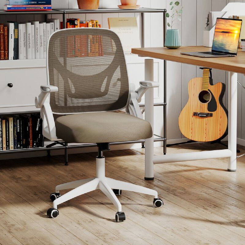 Ergonomic Task Chair with Lumbar Support and Space Saving Flip-Up Arms image number 4