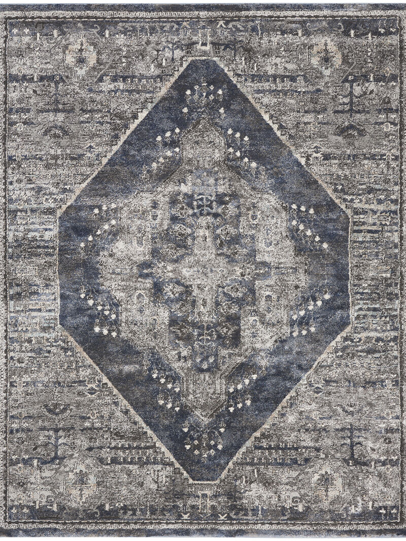 American Manor AMR02 Blue 3'11" x 5'11" Rug