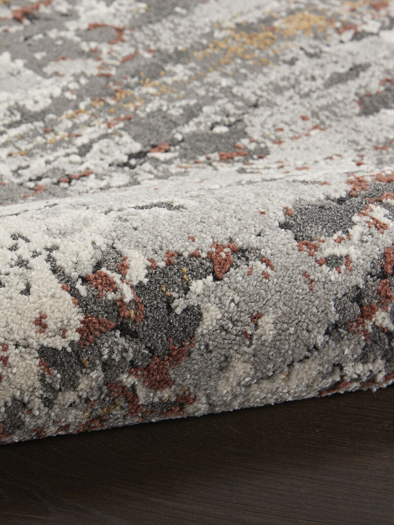 Tangra TNR02 Gray/Multicolor 4' x 6' Rug