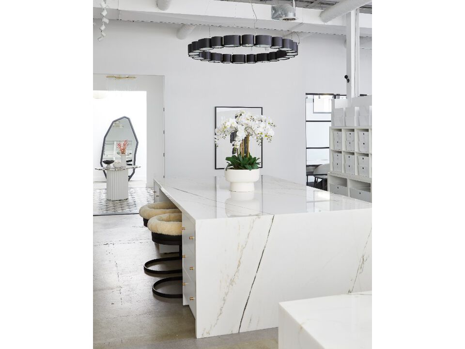 Opal Chandelier