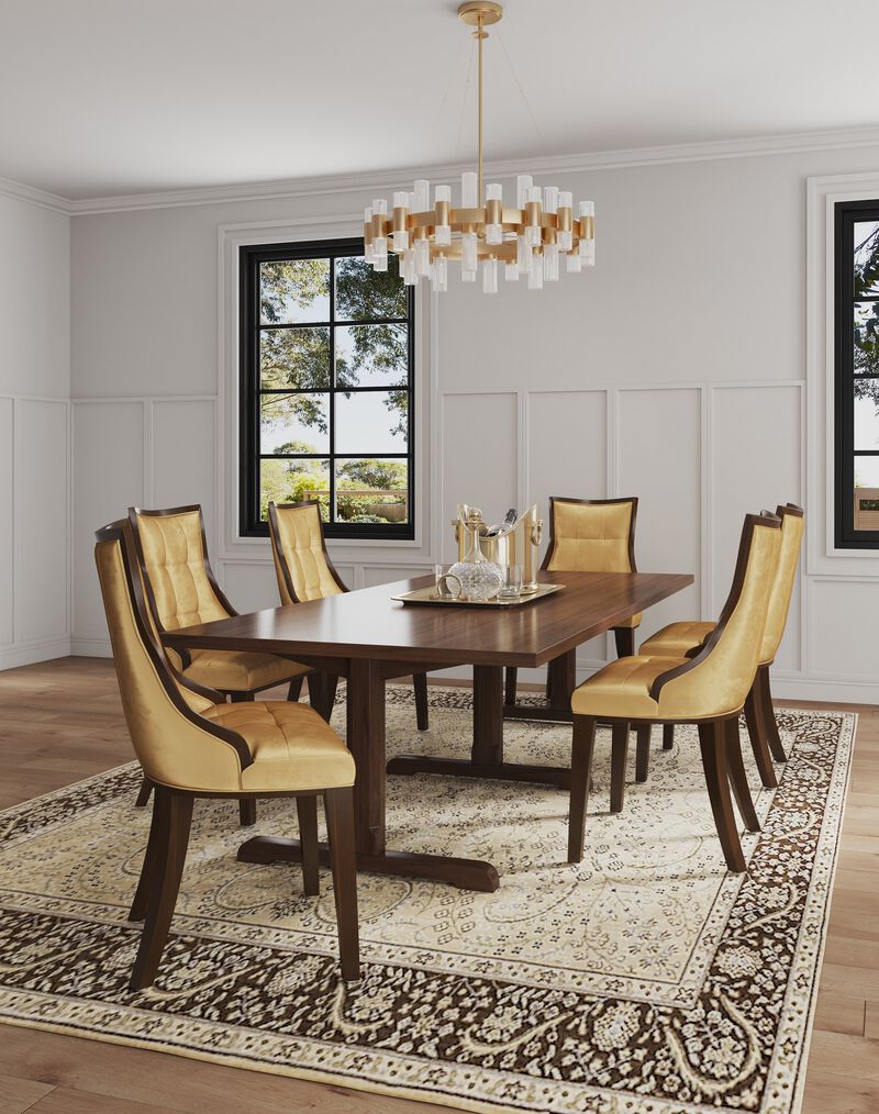 Fifth Avenue Gold Dining Chairs (Set of 2)