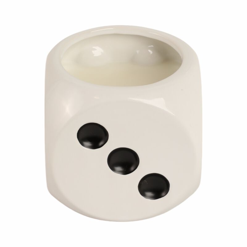 5" 13 Oz Tobacco Dice Candle image number 2