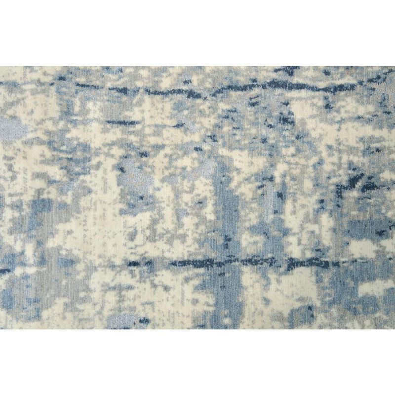 Hybrid Cut Pile Wool/ Tencel Rug, 9' x 12'