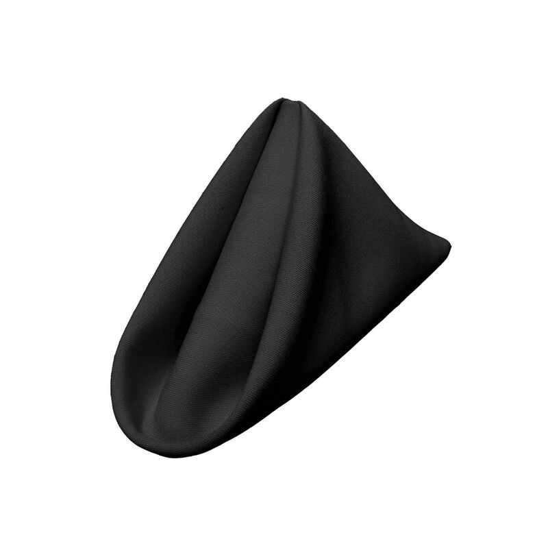 Polyester Poplin Cloth Napkins 18 by 18 Inch, Pack of 10 for Parties image number 2
