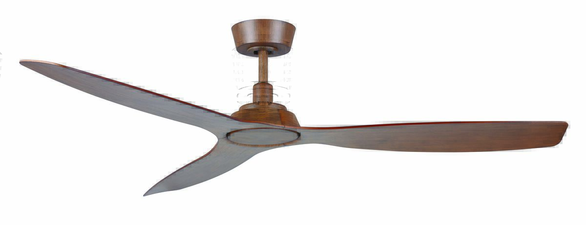 Lucci Air Moto 52" Outdoor DC Indoor/Outdoor Ceiling Fan with Remote Control, Ceiling Fan, Damp Rated, Energy Efficient