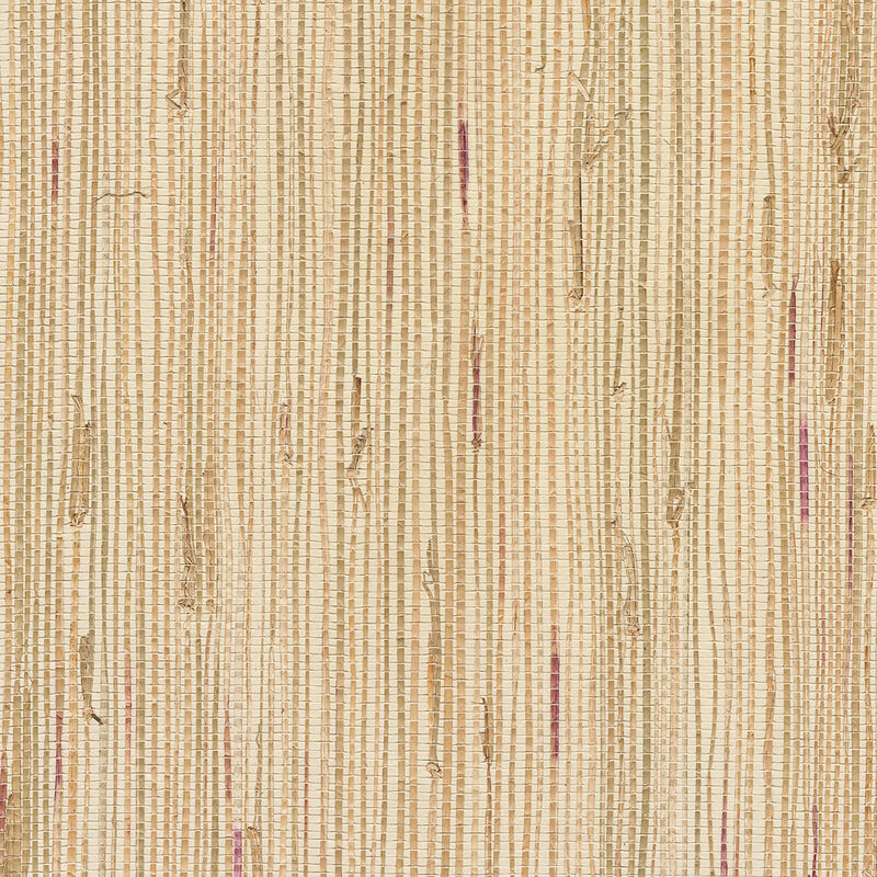 Andrei Olive Grasscloth Wallpaper image number 0