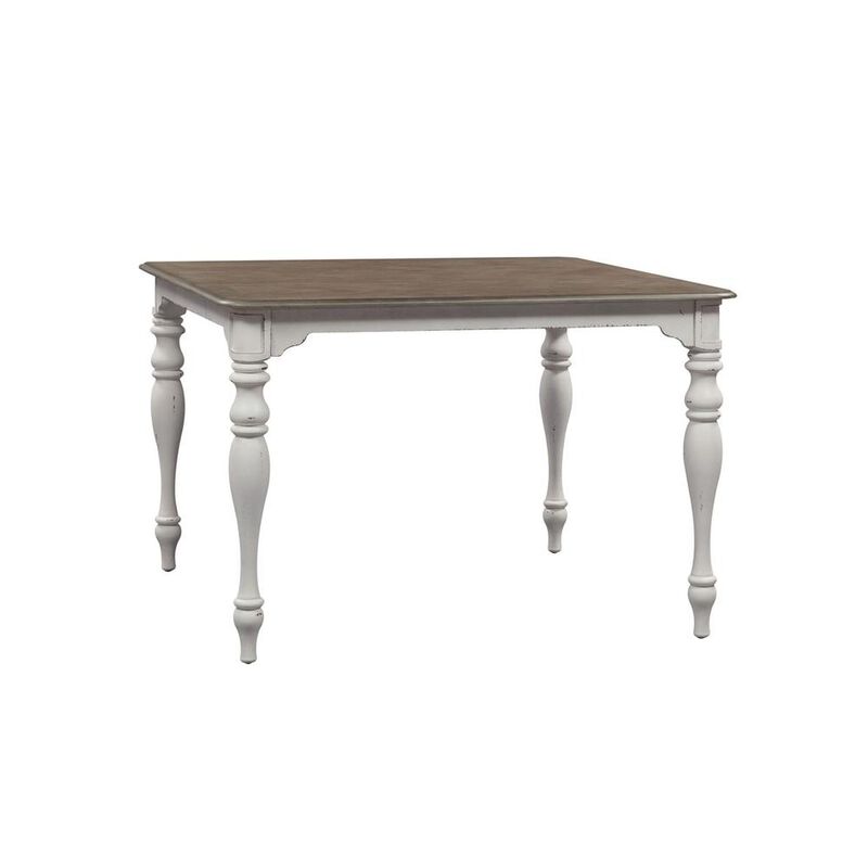 Liberty Furniture Magnolia Manor Gathering Table in Antique White image number 0