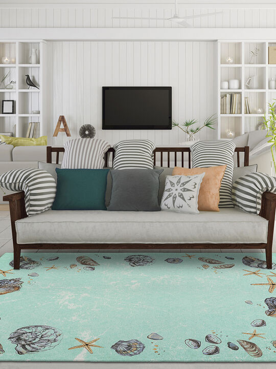 Seabreeze SZ9 Lagoon 10' x 14' Rug