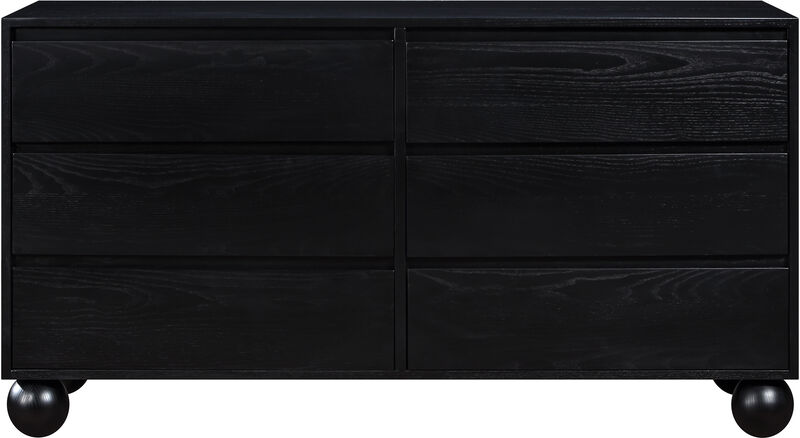 Meridian Furniture Kent Black Dresser image number 2