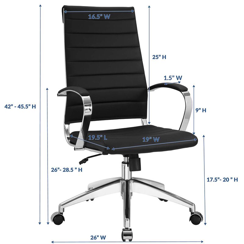 Modway Furniture - Jive Highback Office Chair image number 8