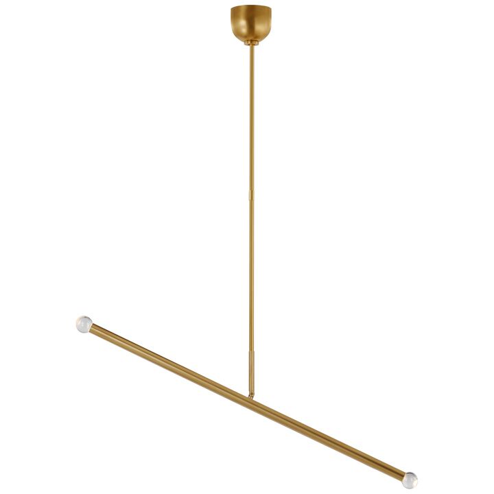 Kelly Wearstler Rousseau Articulating Linear Chandelier Collection