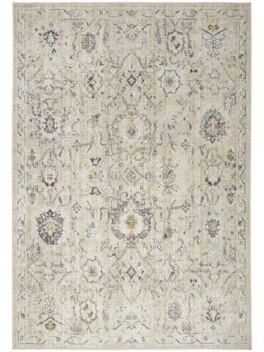 Oushak Home OUS01 Cream 6' x 9' Rug