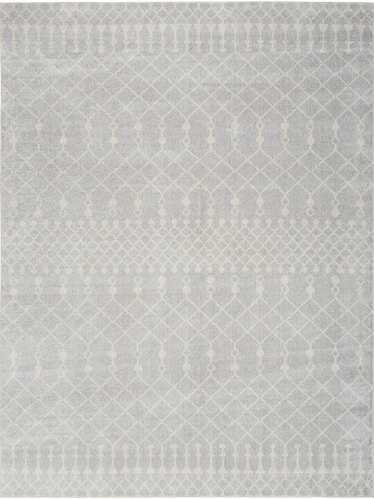 Astra Machine Washable ASW10 Gray 6'7" x 9' Rug