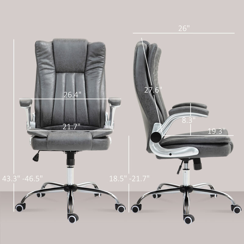 Comfortable Office Chair with Built-In Massage for Home or Work