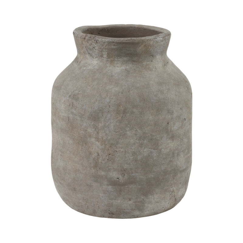 12x10" Milk Vase, Gray image number 3
