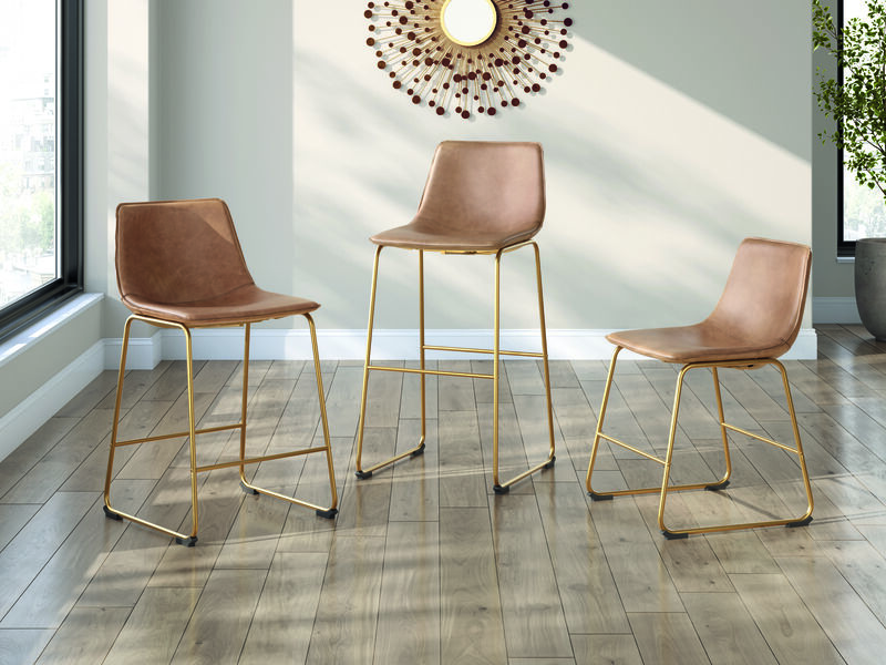 Crandox Counter Stool in Toast image number 3