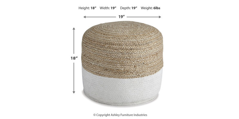 Sweed Valley Pouf image number 2