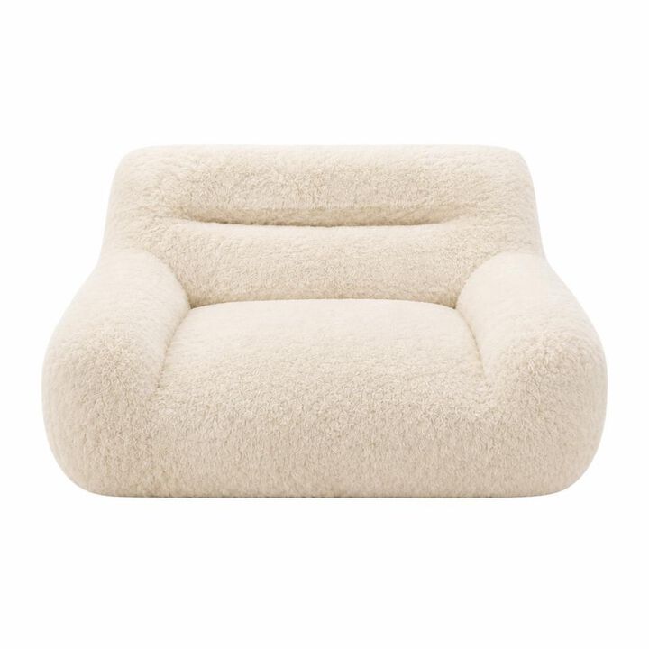 GOODSILO Oversized Modern Compressed Sofa with Plush Soft Upholstery Ideal for Living Rooms, Apartments and Cozy Small Space Seating Areas