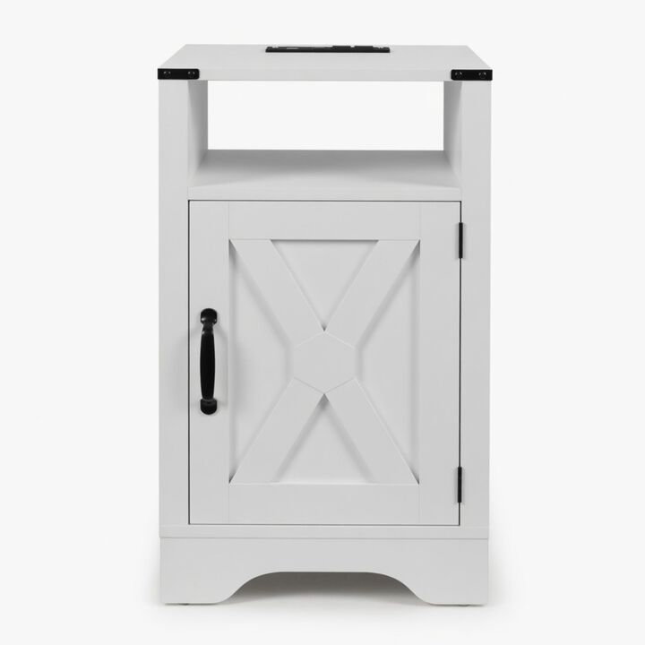 Clahog 16" Farmhouse Nightstand