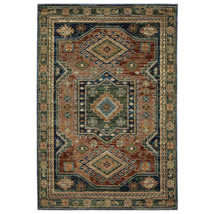 HomeRoots Tribal Area Rug