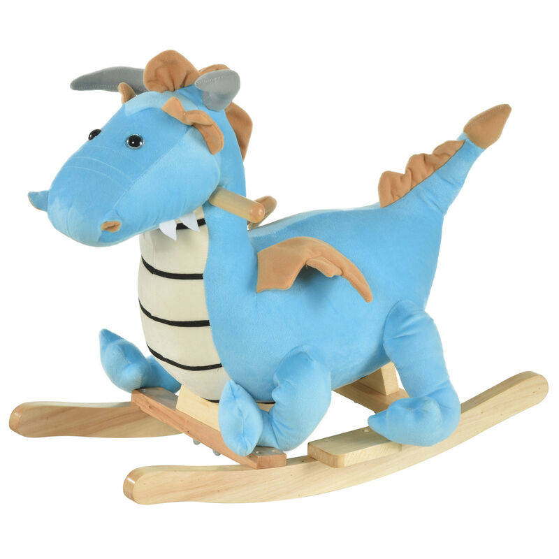 BreeBe Kids Dino Rocking Chair Toy with Sound image number 0