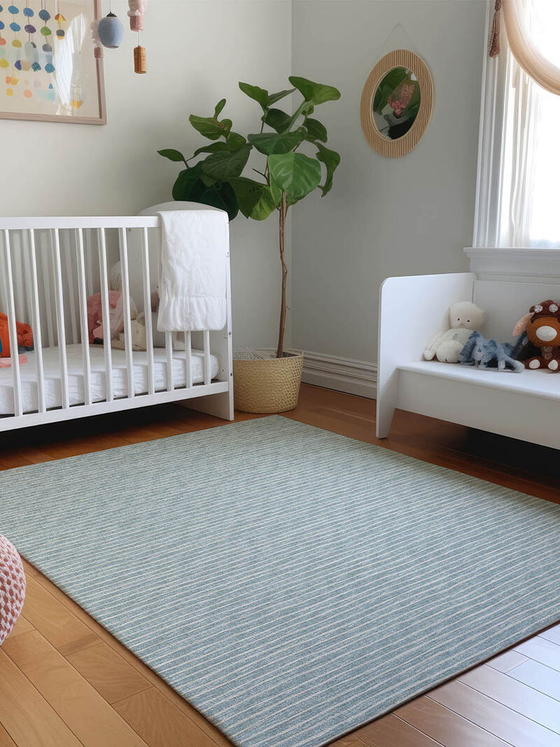 Laidley LA1 Sky Blue 3' x 5' Rug