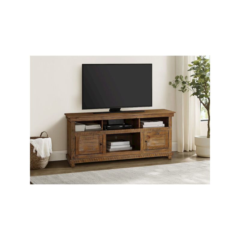 Coaster Co. of America Payne 60-inch TV Stand Media Console Distressed Java