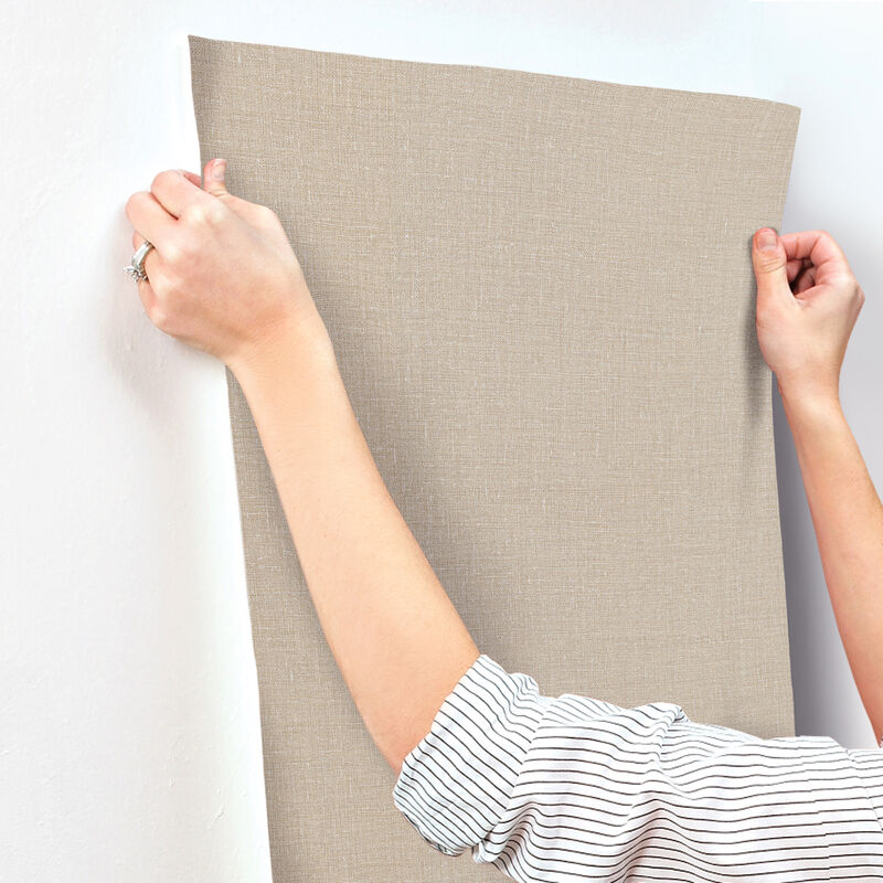Gesso Weave Sand Wallpaper image number 1