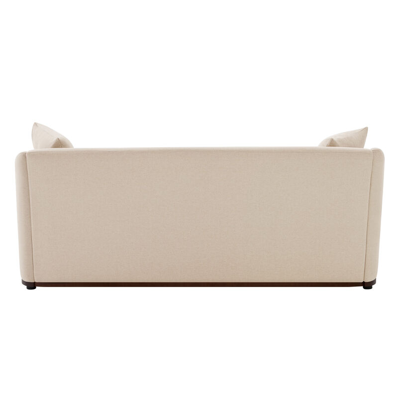 Solhuk Modern 3-Seater Sofa image number 4