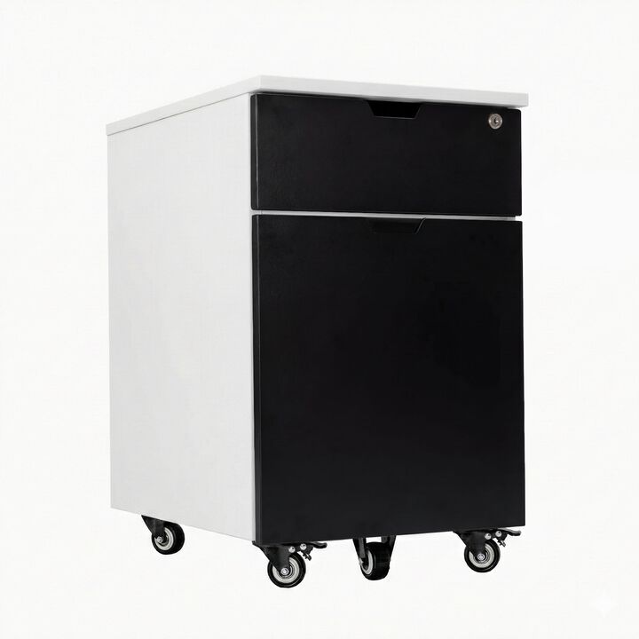 Desky Wooden Minimal Filing Cabinet