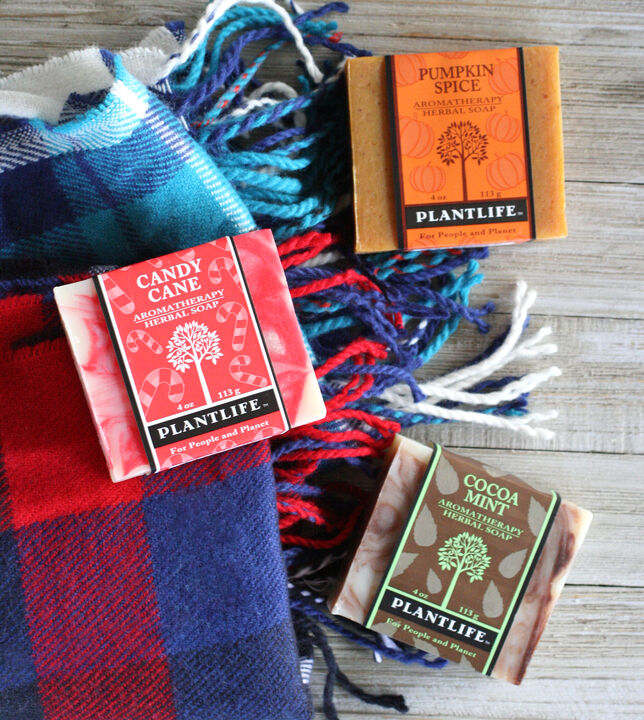 Plantlife Gift Set Soap 4 Pack - Holiday