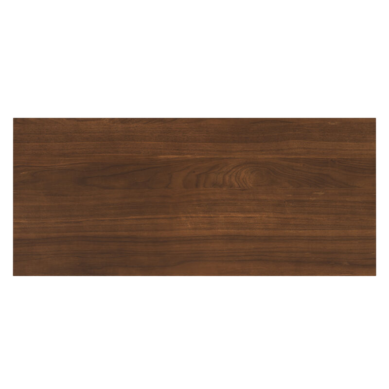 Lowry SOLID WOOD and Metal 39 inch Wide Modern Industrial Medium Storage Cabinet in Walnut Veneer image number 6
