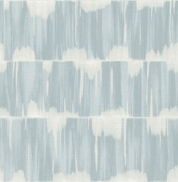 Serendipity Light Blue Shibori Wallpaper