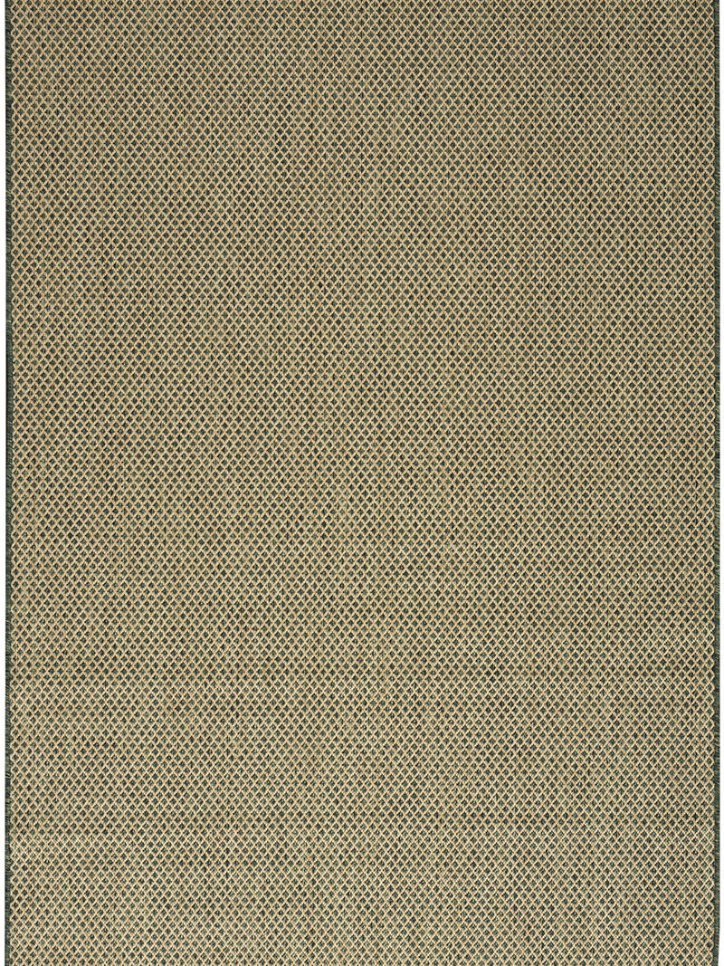 Courtyard COU01 Green 6' x 9' Rug