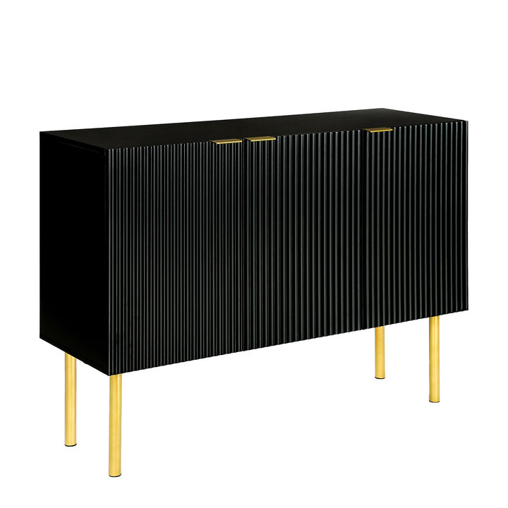Streamdale Modern & Luxurious Sideboard with Metal Leg