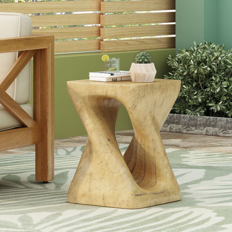 Kobmor Twist Shape Side Table image number 2