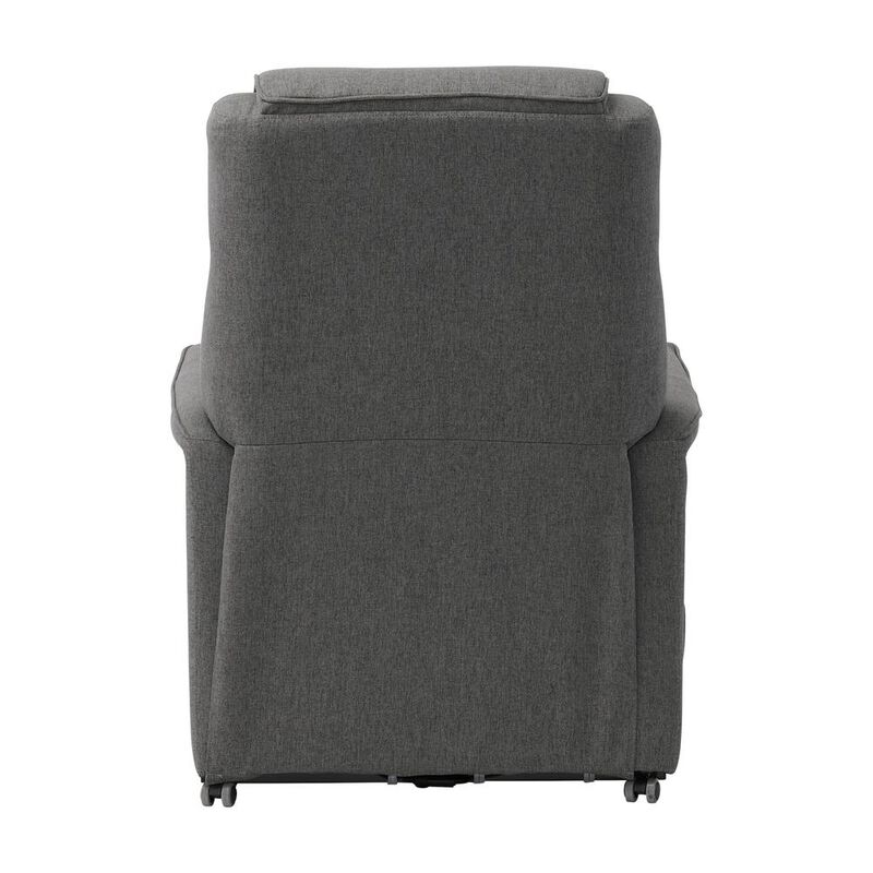 CorLiving Power Lift Recliner Medium Grey
