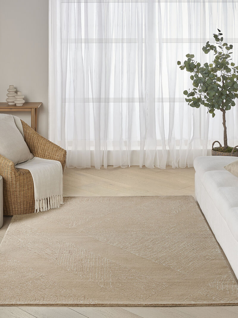 Pure Patterns PRN01 Camel 3'9" x 5'9" Rug