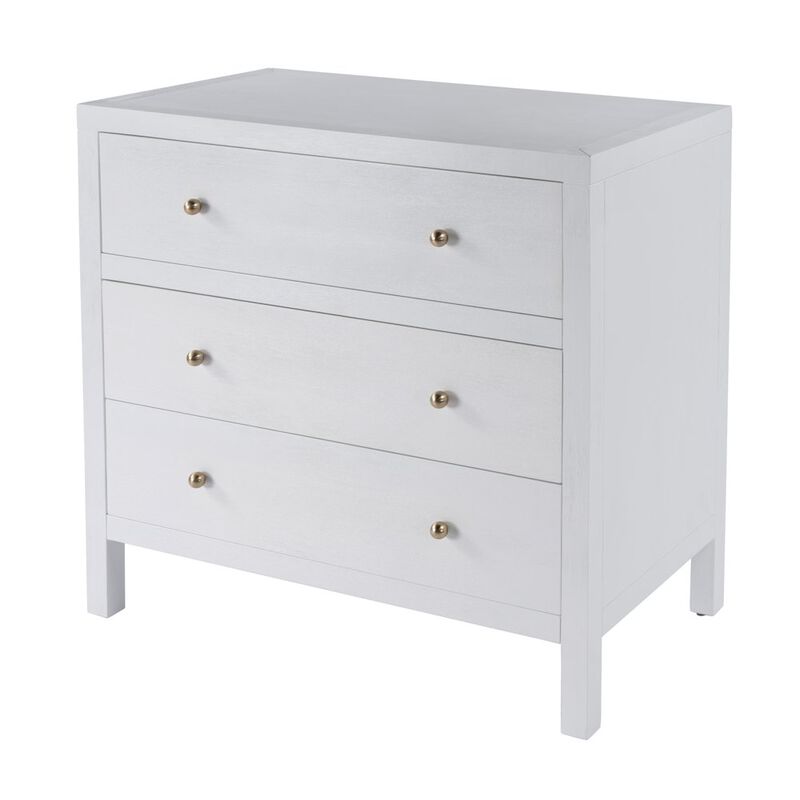 Butler Specialty Nora 3-Drawer Chest, White