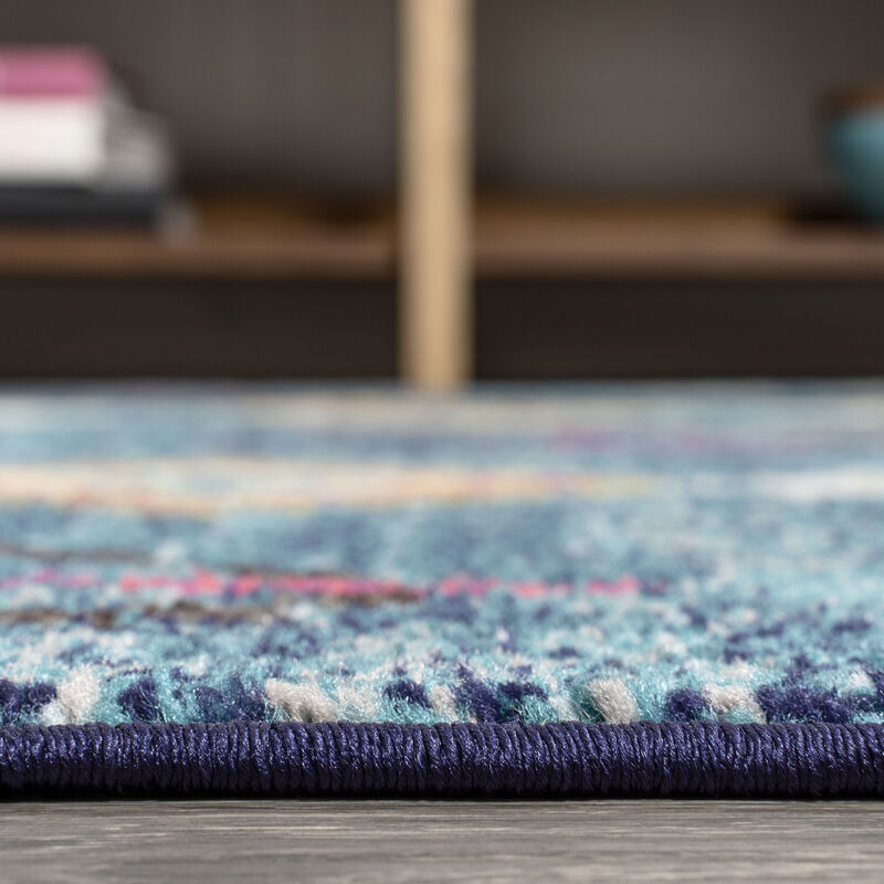 Tribal Love Geometric Area Rug