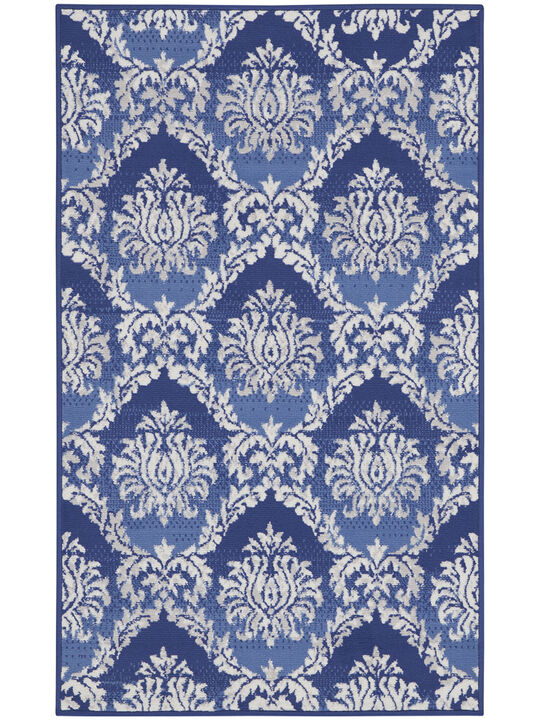 Whimsicle WHS01 Blue 3' x 5' Rug